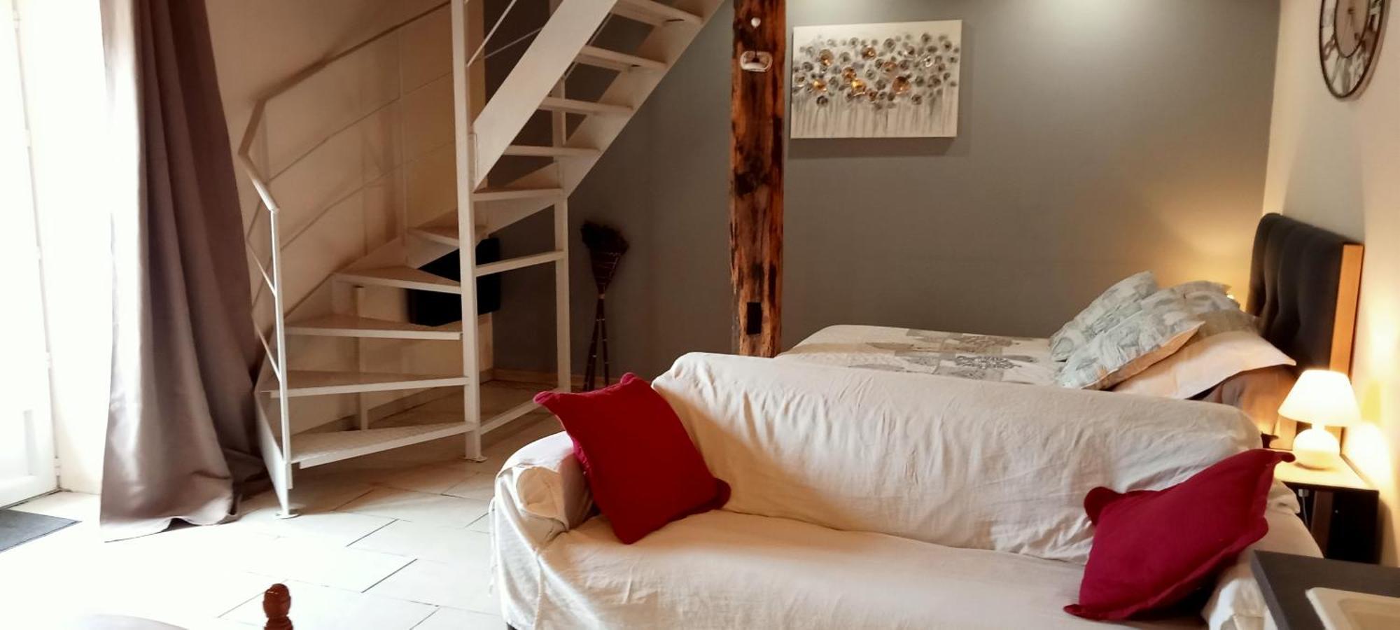 Bed and Breakfast La Dame Blanche Saint-Maurice-dʼIbie Exterior foto
