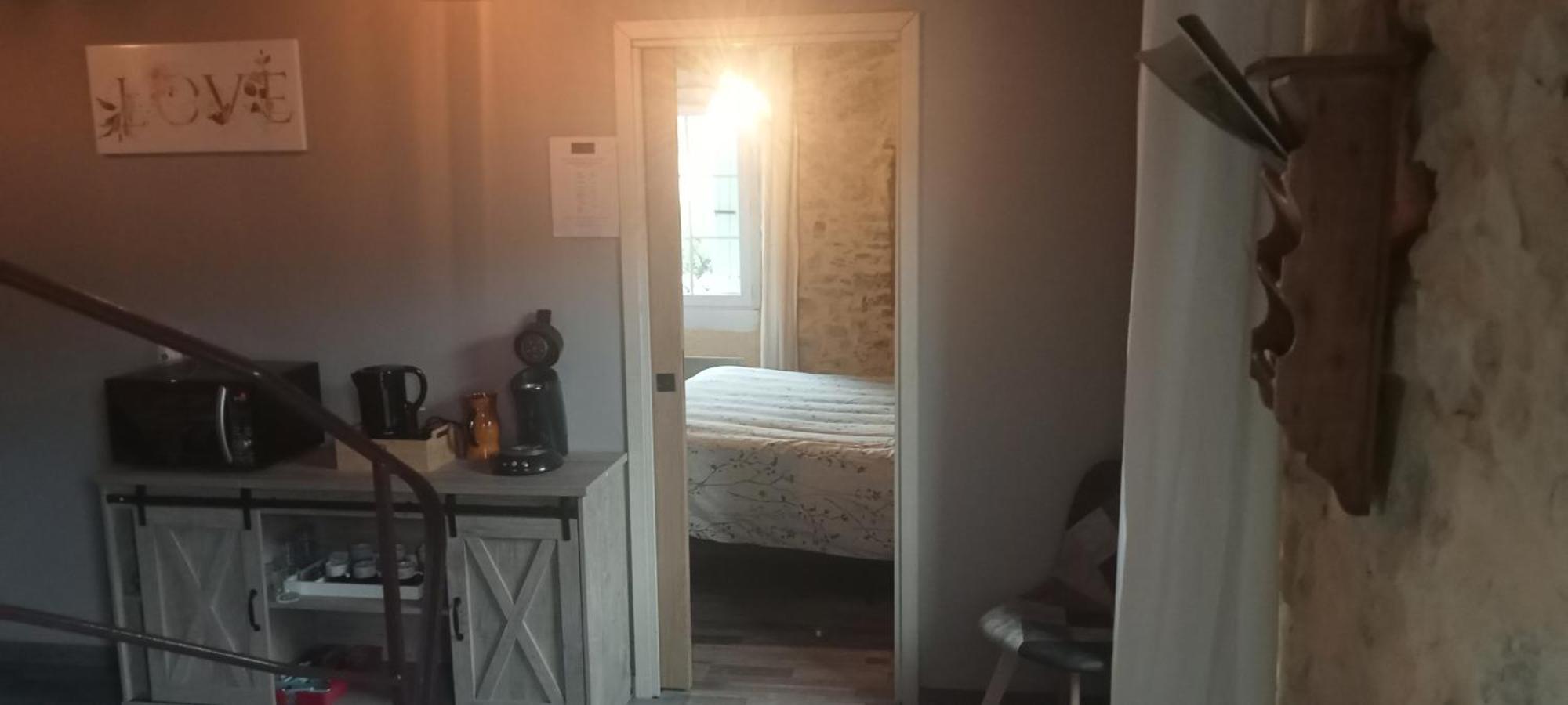 Bed and Breakfast La Dame Blanche Saint-Maurice-dʼIbie Exterior foto